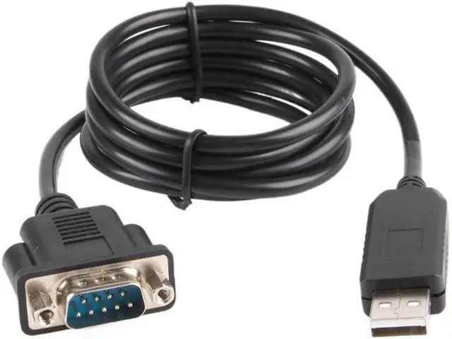 Alt view image 3 of 3 - USB to RS232 COM Port Serial DB9 Pin Cable cp2102 pl2303 Null Modem DCE Crossed Wired Adapter Cable(FTDI-2-TXD Male)