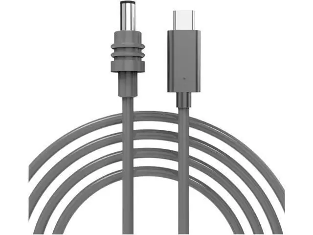 Alt view image 2 of 4 - USB C to DC Power Cable for Starlink,PD 100W TY>pe C Fast Cord with Outdoor Water Proof DC Barrel Ja-ck Cord(5m)