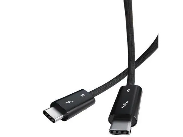 Alt view image 4 of 5 - PD 240w USB C to USBC 5 Full-Function Data Cable Fast 16K 60Hz Video Output Functional 80Gbps Transmission(0.5m)