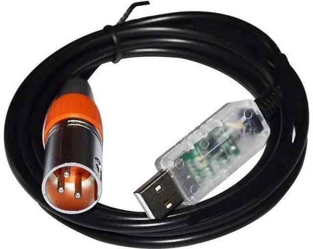 Alt view image 3 of 5 - F&T>D*I FT232RL USB to XLR 3PIN Male Adapter Converter RS485 Serial Cable for MARANI Audio Processing Device DPA-A DPA240P DPA260P(5M,Color C)