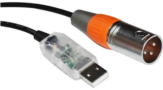 Alt view image 5 of 5 - F&T>D*I FT232RL USB to XLR 3PIN Male Adapter Converter RS485 Serial Cable for MARANI Audio Processing Device DPA-A DPA240P DPA260P(5M,Color C)