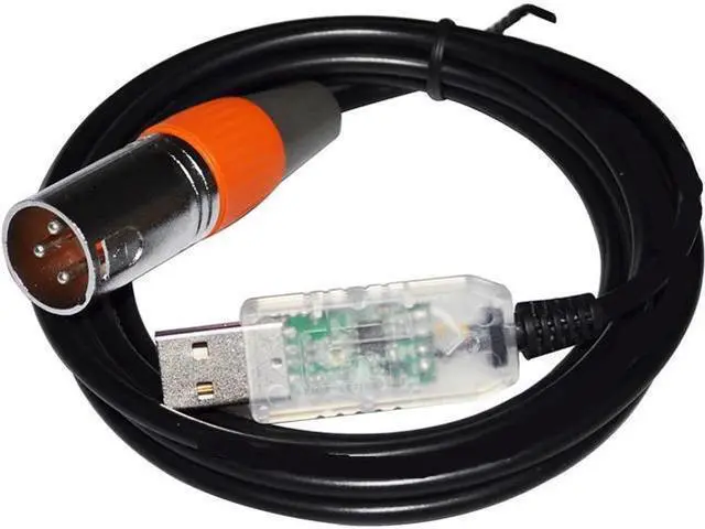 Alt view image 4 of 5 - F&T>D*I FT232RL USB to XLR 3PIN Male Adapter Converter RS485 Serial Cable for MARANI Audio Processing Device DPA-A DPA240P DPA260P(5M,Color C)