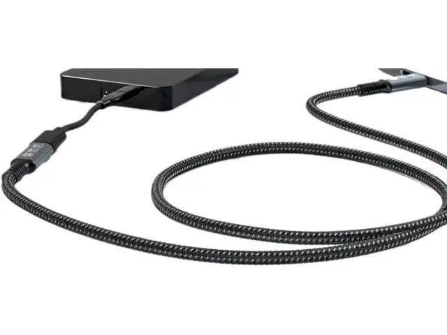 Alt view image 6 of 7 - USB4 8K Cable 4 Compatible USB 4 t2y>pe-c Male to Female Extension Cable Ultra HD 8K@60Hz 100W(0.8m)