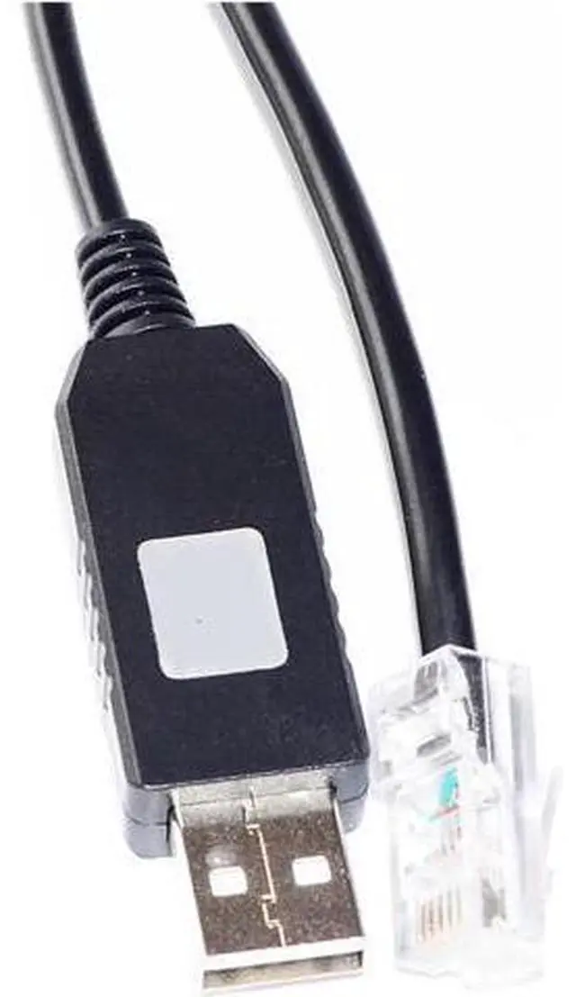 Main image of F&T>D*I FT232RL CHIP USB to RJ12 Plug RS232 Serial Control Cable for OPTEC FOCUSLYNX Dual-Focus Controller to PC I/O #17695 KABLE(5M,RJ12 to USB)