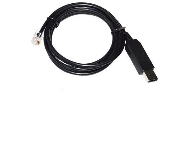 Alt view image 2 of 4 - USB to RJ9 RJ11 4P4C ASIAIR to CABLE, ASIAIR to IOPTRON EQUATORIAL I/O HC KABLE for IEQ30 IEQ45 ZEQ25 CEM25P(5m)