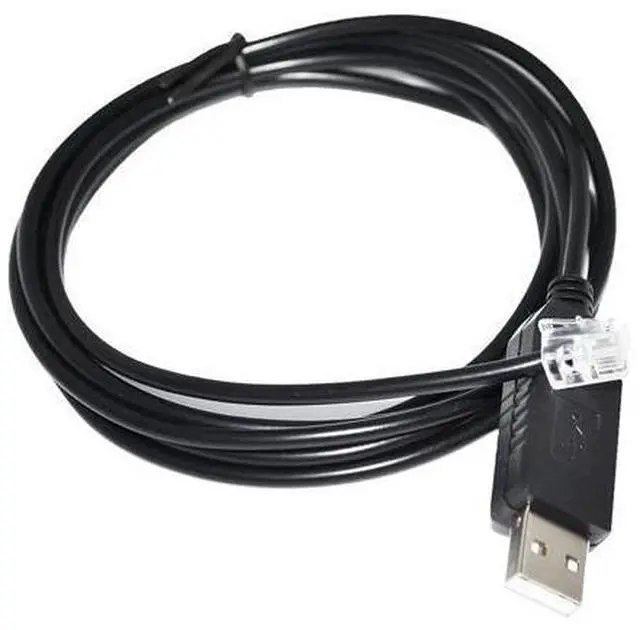 Main image of USB to RJ9 RJ11 4P4C ASIAIR to CABLE, ASIAIR to IOPTRON EQUATORIAL I/O HC KABLE for IEQ30 IEQ45 ZEQ25 CEM25P(5m)