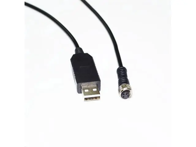 Alt view image 4 of 6 - FT232RL CHIP USB to M8 4PIN Adapter RS232/RS485 Converter Serial Communication Cable for A50 A70 Smart Sensor Cameras(3m,RS232 Signal Cable)