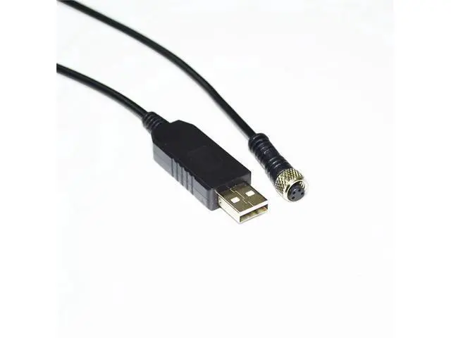 Alt view image 5 of 6 - FT232RL CHIP USB to M8 4PIN Adapter RS232/RS485 Converter Serial Communication Cable for A50 A70 Smart Sensor Cameras(3m,RS232 Signal Cable)