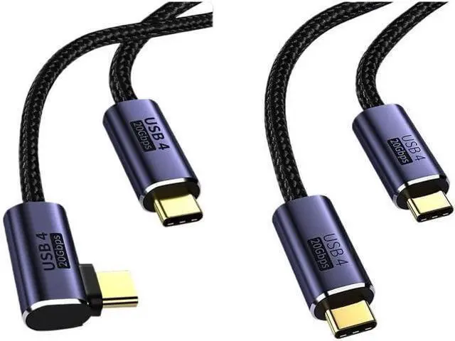 Alt view image 3 of 5 - 8K 100W USB 4.0 Type C to C Cable Super Fast for S24 S25 Data Video 1M 2M 300cm(2m,Elbow)