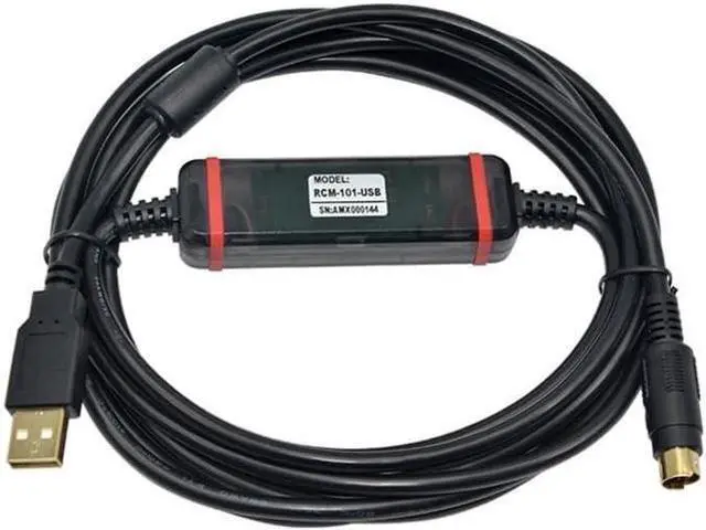 Main image of JITUIHOM for RCM-101-USB Debug Cable IAI Cylinder Driver ACON PCON SCON Data Cable High Performance Black Chip