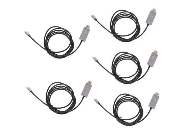 Alt view image 6 of 7 - ARTIBETTER 5pcs USB c to Cable Adapter High-Speed Video Streaming Compact Design