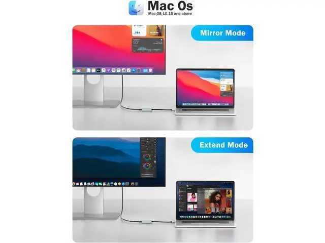 Alt view image 3 of 5 - USB to HDMI Adapter Compatible Converter 1080P USB Male to HDMI Female External Graphics Video Card Adapter Cable