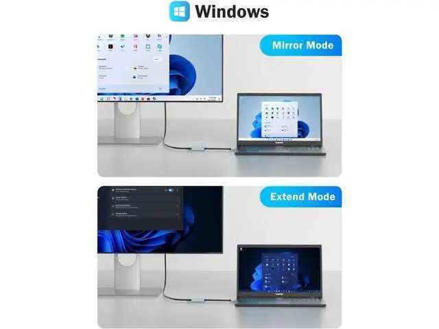Alt view image 4 of 5 - USB to HDMI Adapter Compatible Converter 1080P USB Male to HDMI Female External Graphics Video Card Adapter Cable