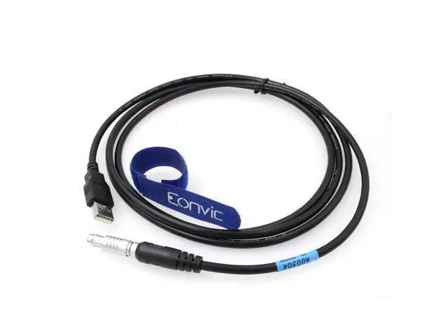 Alt view image 2 of 4 - Hiper Lite Plus/Lite+ Pro 5 Pin Male to USB Data Cable GPS Host to Computer for Top-con