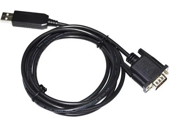 Alt view image 2 of 4 - F1T`D2I FT232RL USB to D-SUB 9PIN Male Adapter RS232/RS422 Serial Communication Cable Fit Compatible LEUZE Rod 4 Distance to PC(5M,RS232 Signal)