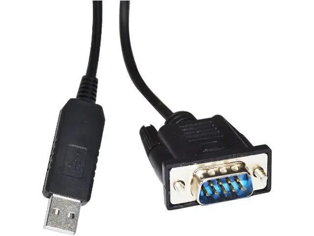 Alt view image 3 of 4 - F1T`D2I FT232RL USB to D-SUB 9PIN Male Adapter RS232/RS422 Serial Communication Cable Fit Compatible LEUZE Rod 4 Distance to PC(5M,RS232 Signal)