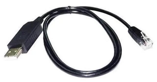 Main image of USB to RJ12 RJ11 6P4C RS232 SERIAL COMMUNICATION DEBUG CABLE for DIGITAL CONTROLLER to PC(1.8m,USB-RJ11(FTDI Chip))
