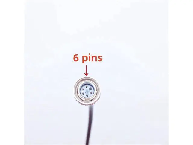Alt view image 2 of 5 - Download Data USB Cable for Total Stations 6 PIN Nikon Cable NPL 352 / DTM 522 / DTM 322 / DTM552 win7 Win8 win10 win11