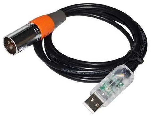Alt view image 2 of 6 - FT232RL CHIP USB to XLR 3PIN Male RS485 Converter Serial Cable for Audio Processor to PC(3m,Color B)