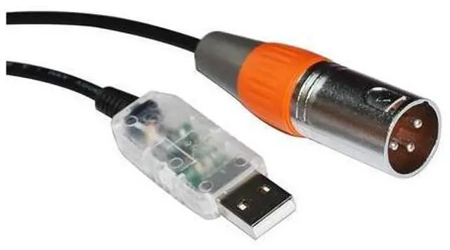 Alt view image 6 of 6 - FT232RL CHIP USB to XLR 3PIN Male RS485 Converter Serial Cable for Audio Processor to PC(3m,Color B)