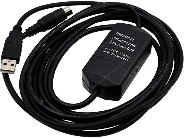Alt view image 3 of 6 - PLC Programming Cable USB-FC4A USBFC4A USB/RS232 Adapter Program Cable for FC4A Series PLC 2.5M