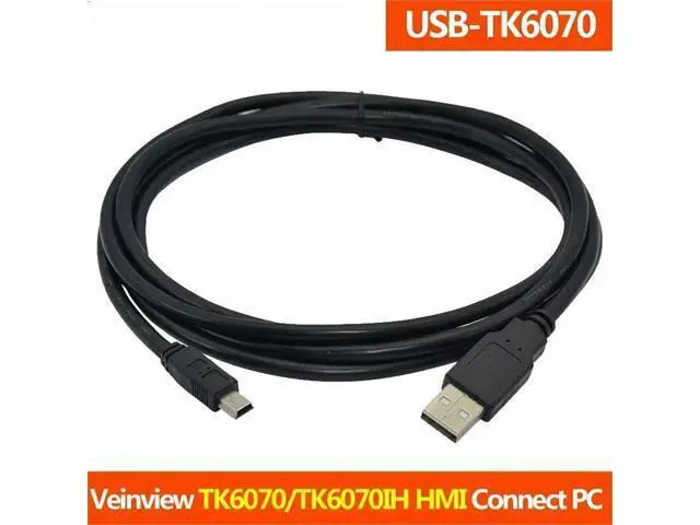 Alt view image 3 of 3 - 1pc USB-TK6070 USB-MT6000 USB-MT8000 Suitable TK MT Series Touch Panel HMI USB Programming Cable(Lt.Blue,3m)