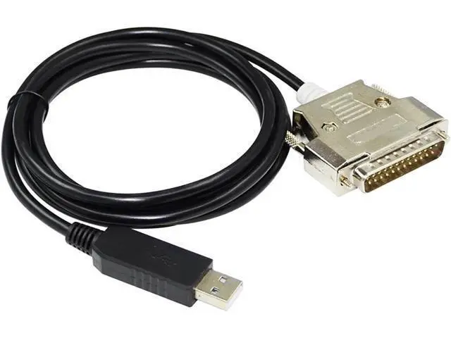 Alt view image 7 of 7 - Origin FT232RL CHIP USB to D-SUB 25 PIN DB25 Male RS232 Serial Communication Cable for TOPCON BM-7 LUMINANCE Colorimeter to PC(1.8m)