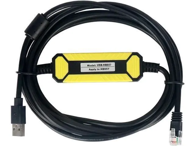 Alt view image 2 of 3 - PLC Programming Cable USB-HBS57 Suitable for HBS57 Series Servo Driver Computer USB Port Communication Debugging Data Download Cable