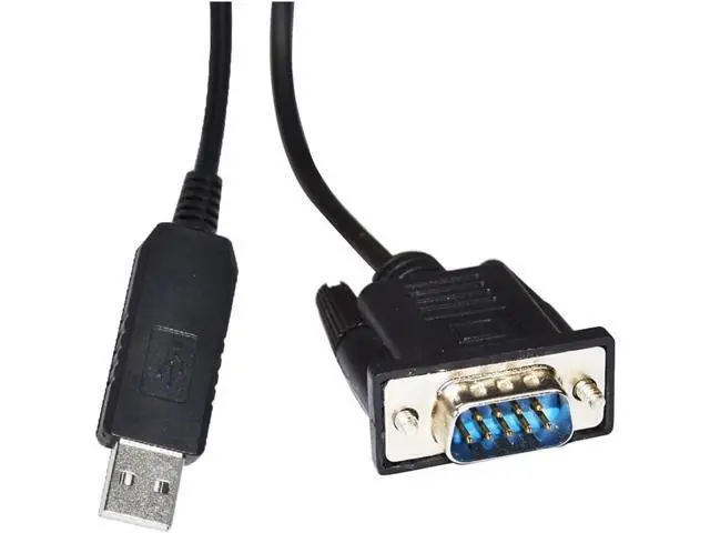 Alt view image 2 of 6 - F&T>D*I FT232RL CHIP USB to D-SUB 9-PIN DB9 Male RS232 Converter Serial Cable for OHAUS AR CP STX SPX SKX SJX PJX Balance to PC(3m)