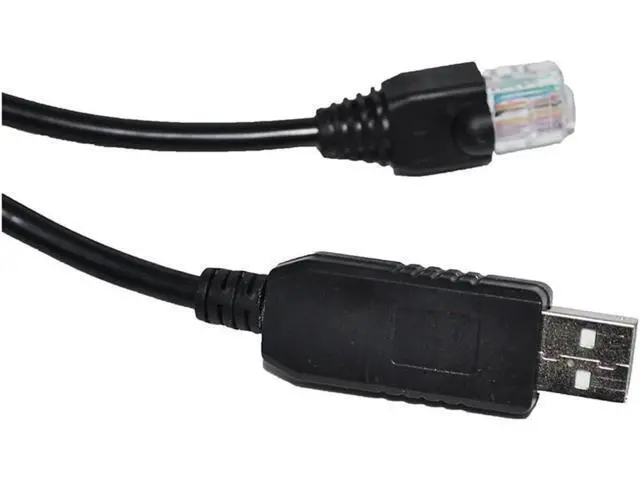 Alt view image 2 of 3 - F&T>D*I FT232RL CHIP USB to RJ45 Plug Adapter RS485 Converter Serial Communication Cable for Hybrid Solar MPPT Inverter to PC(5M)