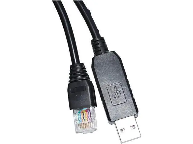 Alt view image 3 of 3 - F&T>D*I FT232RL CHIP USB to RJ45 Plug Adapter RS485 Converter Serial Communication Cable for Hybrid Solar MPPT Inverter to PC(5M)