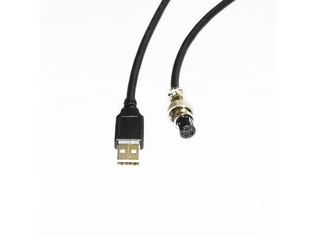 Alt view image 6 of 6 - USB to 5-PIN FEMALE ADAPTER EX GEAR REPLACEMENT USB CABLE for FIGHTSTICKS(3 metres)
