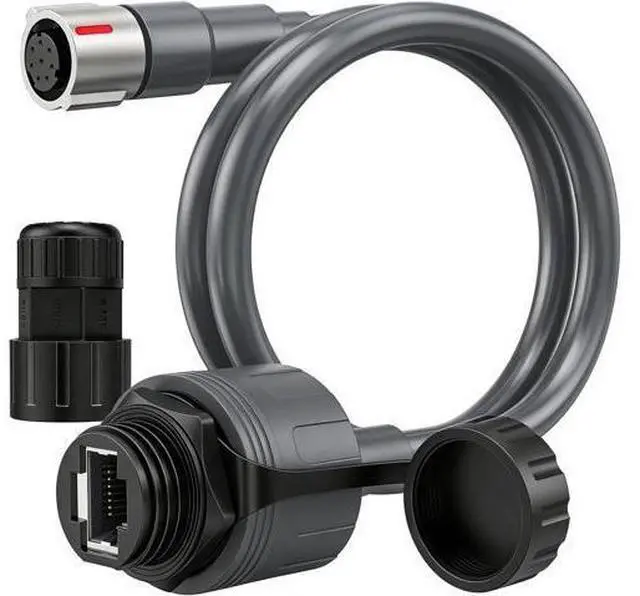 Main image of ViaGasaFamido SPX to RJ45 Adapter, Uvioresistant Material, 2000mbps Transmission, Ethernet Connector for Performance Gen3 Users