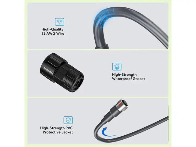 Alt view image 5 of 7 - ViaGasaFamido SPX to RJ45 Adapter, Uvioresistant Material, 2000mbps Transmission, Ethernet Connector for Performance Gen3 Users