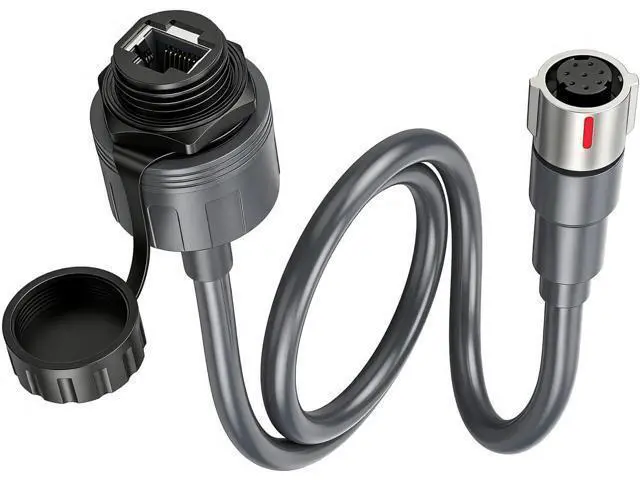 Alt view image 7 of 7 - ViaGasaFamido SPX to RJ45 Adapter, Uvioresistant Material, 2000mbps Transmission, Ethernet Connector for Performance Gen3 Users