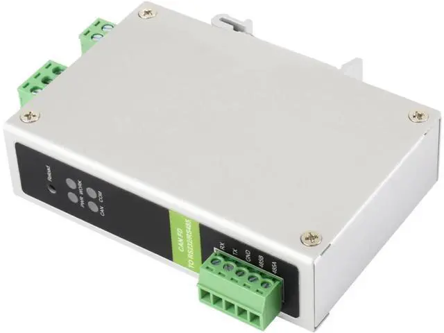 Alt view image 4 of 7 - Industrial CAN to RS232 RS485 Converter Fast Speed Low Latency 9V-36V Ethernet Module Port Server
