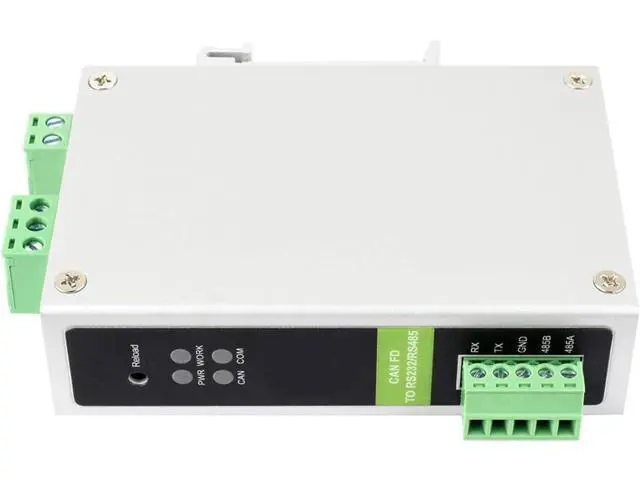 Alt view image 7 of 7 - Industrial CAN to RS232 RS485 Converter Fast Speed Low Latency 9V-36V Ethernet Module Port Server