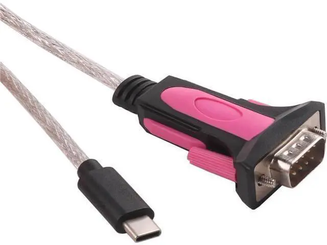 Alt view image 2 of 6 - FT232RL USB C to DB9 COM Port RS232 Serial Adapter Converter Programming Communication Upgrade Cable