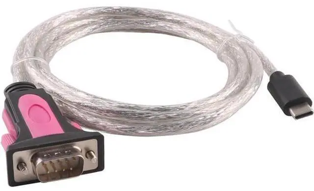 Alt view image 4 of 6 - FT232RL USB C to DB9 COM Port RS232 Serial Adapter Converter Programming Communication Upgrade Cable