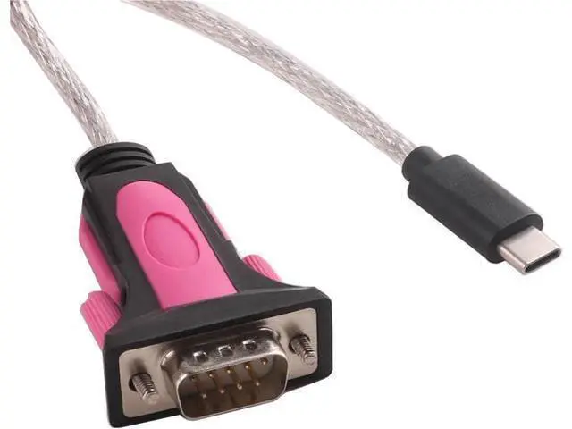 Alt view image 5 of 6 - FT232RL USB C to DB9 COM Port RS232 Serial Adapter Converter Programming Communication Upgrade Cable