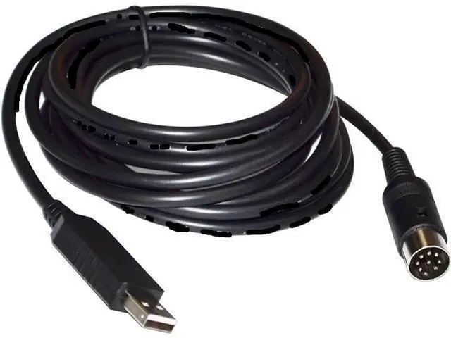 Main image of F&T>D*I FT232RL USB to DIN 8 PIN Male Connector RS232 Converter Serial Cable for OHAUS Electronic Weight Indicator Model I10 to PC(3m)