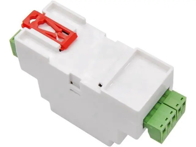 Alt view image 5 of 6 - 5143D Din Rail Serial RS485 to Ethernet IP Server Ethernet Converter with Adaptor Optional(No Power Adaptor)
