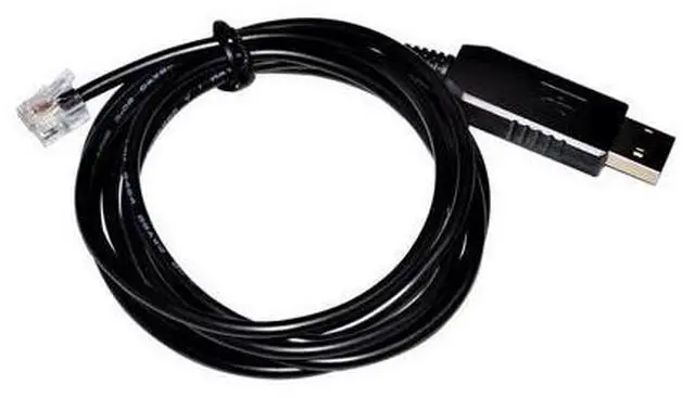Alt view image 2 of 4 - FT232RL USB to RJ11 RJ12 6P4C Jack Adapter RS232 Serial Communication Cable Fit for ONKE DC DH Series SERVO Drive J6 J9 Port(5M)