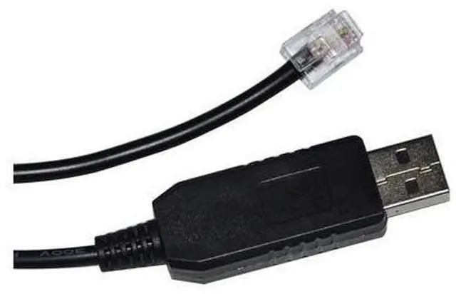 Alt view image 3 of 4 - FT232RL USB to RJ11 RJ12 6P4C Jack Adapter RS232 Serial Communication Cable Fit for ONKE DC DH Series SERVO Drive J6 J9 Port(5M)