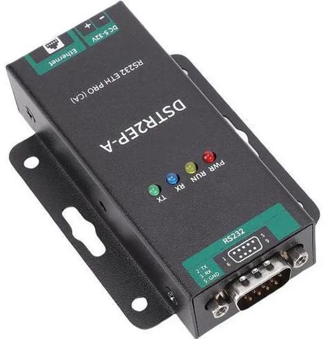 Main image of Luocute RS232 ETH PRO CA to RJ45 Ethernet Serial Adapters, Ethernet Converter Module Bidirectional Transparent Transmission Modbus Industrial Serial Server MOTTJSON