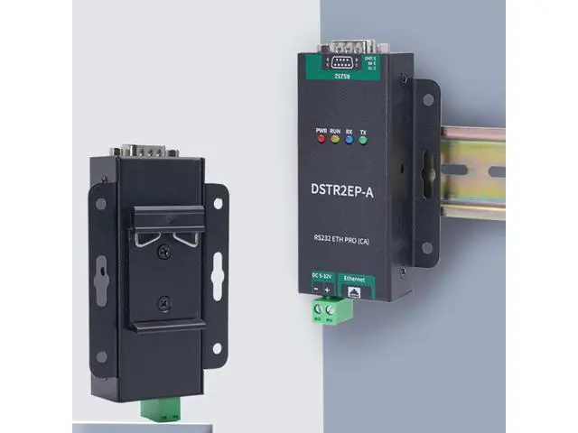 Alt view image 4 of 7 - Luocute RS232 ETH PRO CA to RJ45 Ethernet Serial Adapters, Ethernet Converter Module Bidirectional Transparent Transmission Modbus Industrial Serial Server MOTTJSON
