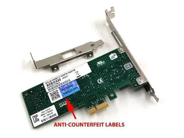 Alt view image 4 of 4 - Intel EXPI9301CTBLK 10/ 100/ 1000Mbps PCI-Express Network Adapter 1 x RJ45