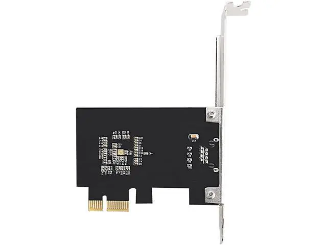 Alt view image 2 of 5 - PCIE Card 2500Mbps Gigabit Network Card 10/100/1000Mbps RTL8125 RJ45 Wired Network Card PCI-E 2.5G Network Adapter LAN Card
