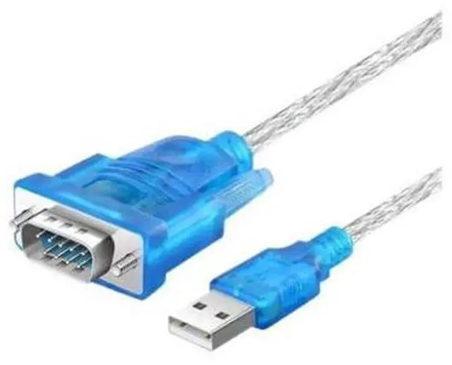 Alt view image 4 of 7 - USB 2.0 to RS232 DB9 9Pin Male Female Serial Converter Adapter Cable COM Port Cord for 10/7/8/98/2000 PC Computer(1.8m,USB to RS232 Male)