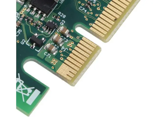 Alt view image 7 of 7 - Gigabit PCIE Network Card, PCIE X4 Rj45 10/100/1000Mbps Gigabit Dual Port Electric Port Network Adapter PCI Express Industrial Computer Network Card